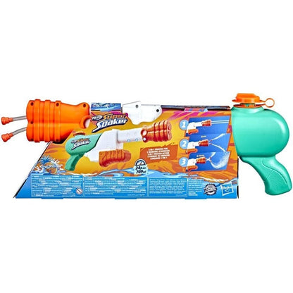 Nerf Super Soaker Hydro Frenzy Wild 3-In-1 Soaking Fun 6+