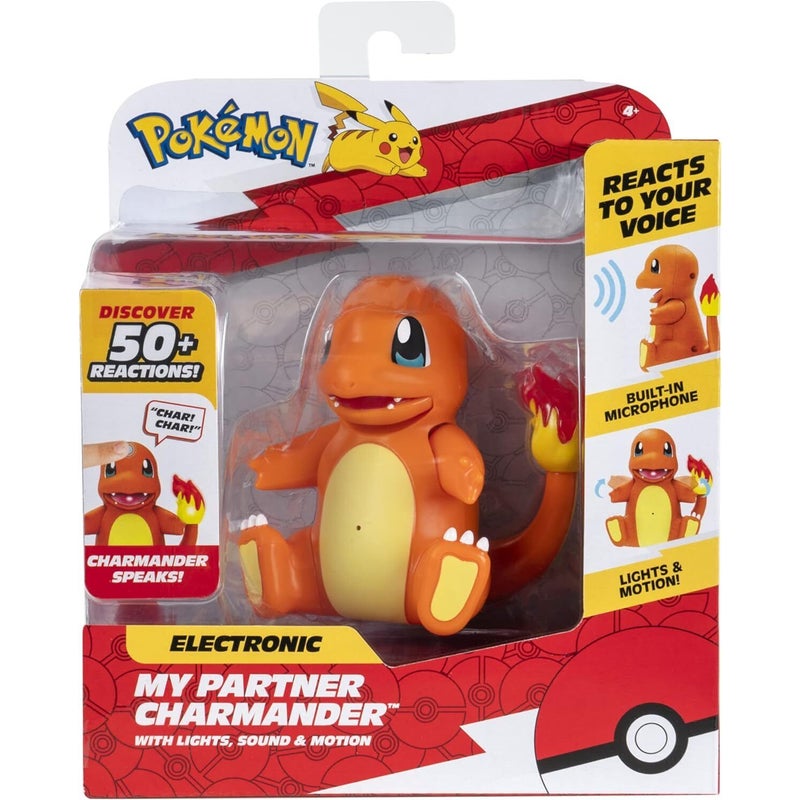 Pokemon Electronic & Interactive My Partner Charmander with Sound and Motion