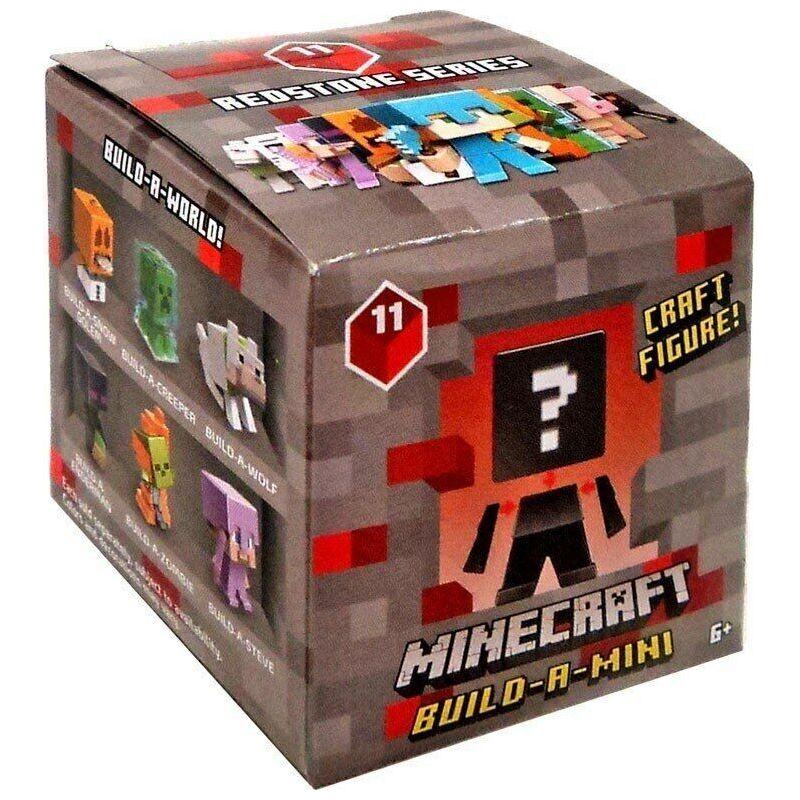 Redstone Box Thing Minecraft Redstone Series 11Build-a-man Mystery Box - Toyland Treasures