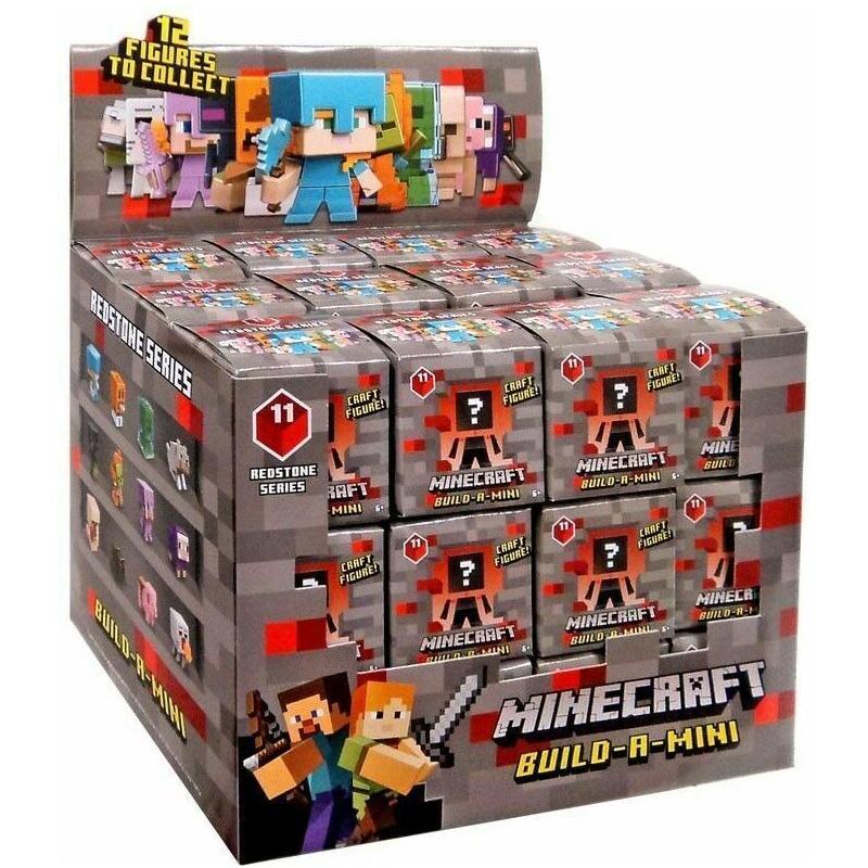 Figure Chest Blind Box New Minecraft Mini Figures Minecraft Build