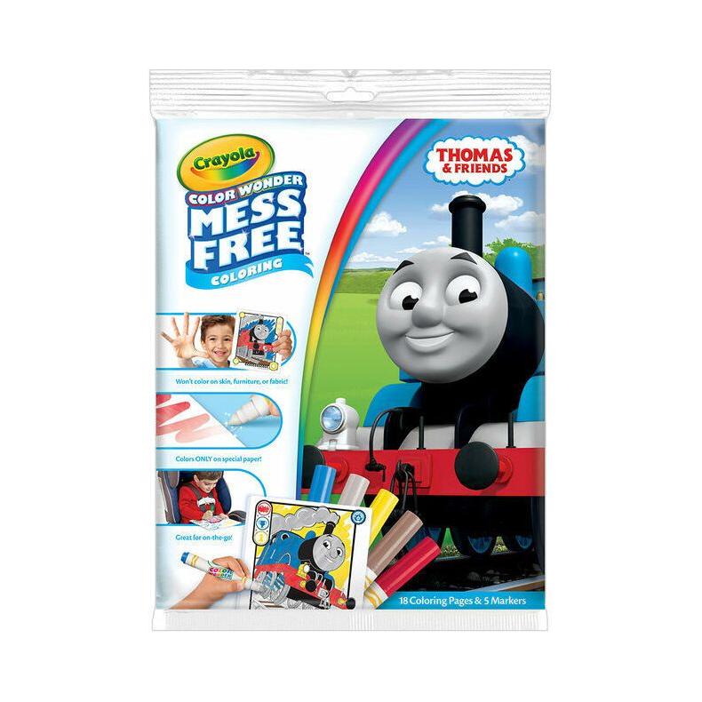 Crayola Thomas Friends Colour Wonder Mess Free Colouring