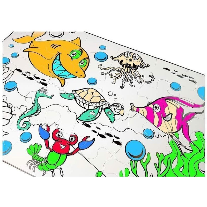 Sea World Painting Puzzle 24 Pieces