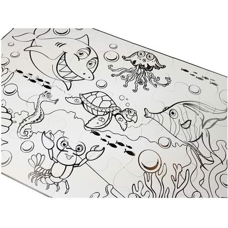 Sea World Painting Puzzle 24 Pieces