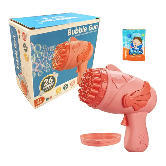 Kids Toy Bubble Gun - Pink