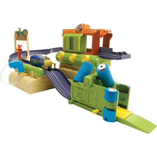 Chuggington Die-Cast Fix and Go Repair Shed Playset