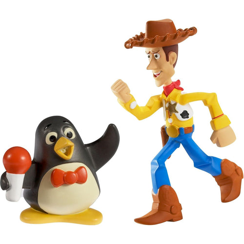 Disney Toy Story Big Arm Woody and Wheezy Figure Toyland