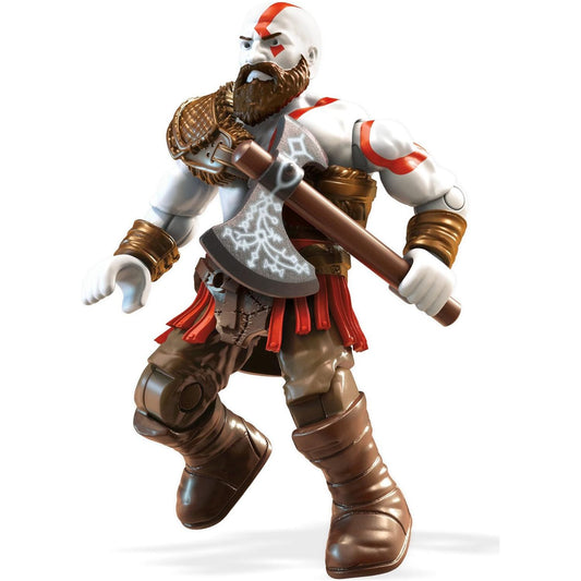 Mega Construx Heroes God of War Kratos Figurine