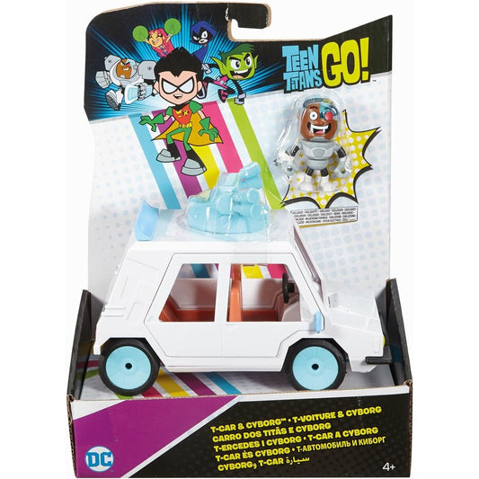Teen Titans Go! T-Car & Cyborg Vehicle & Figure Action Figure