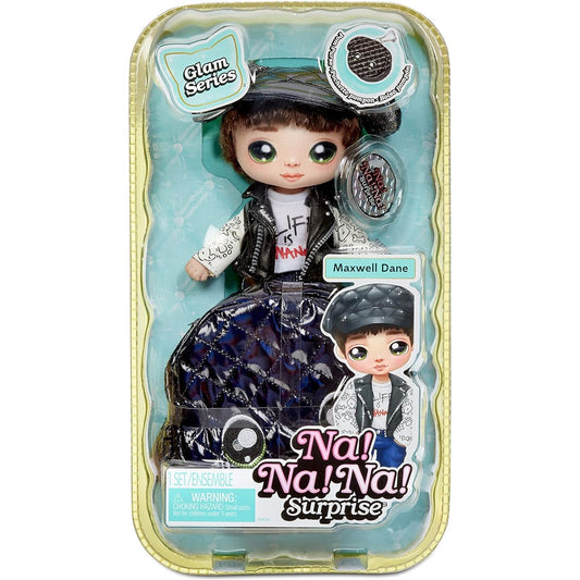 MGA Entertainment Na Na Na Surprise 2-in-1 Pom Doll Glam Series-Cali Grizzly