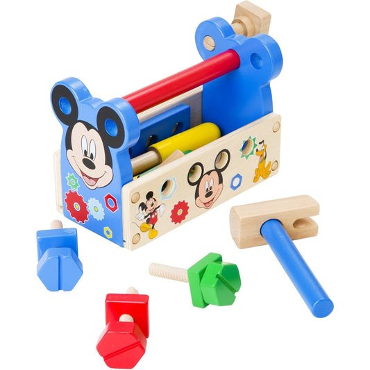 Melissa & Doug Mickey Mouse Wooden Tool Box Toy