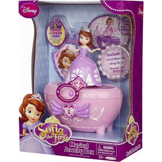 Disney Sofia The First Musical Jewelry Toy Packaging