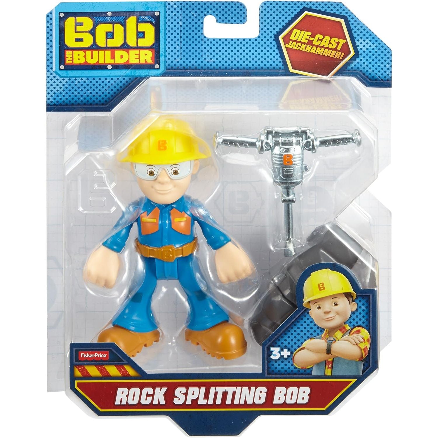 Fisher-Price Bob The Builder Rock Splitting Bob Toyland Treasures