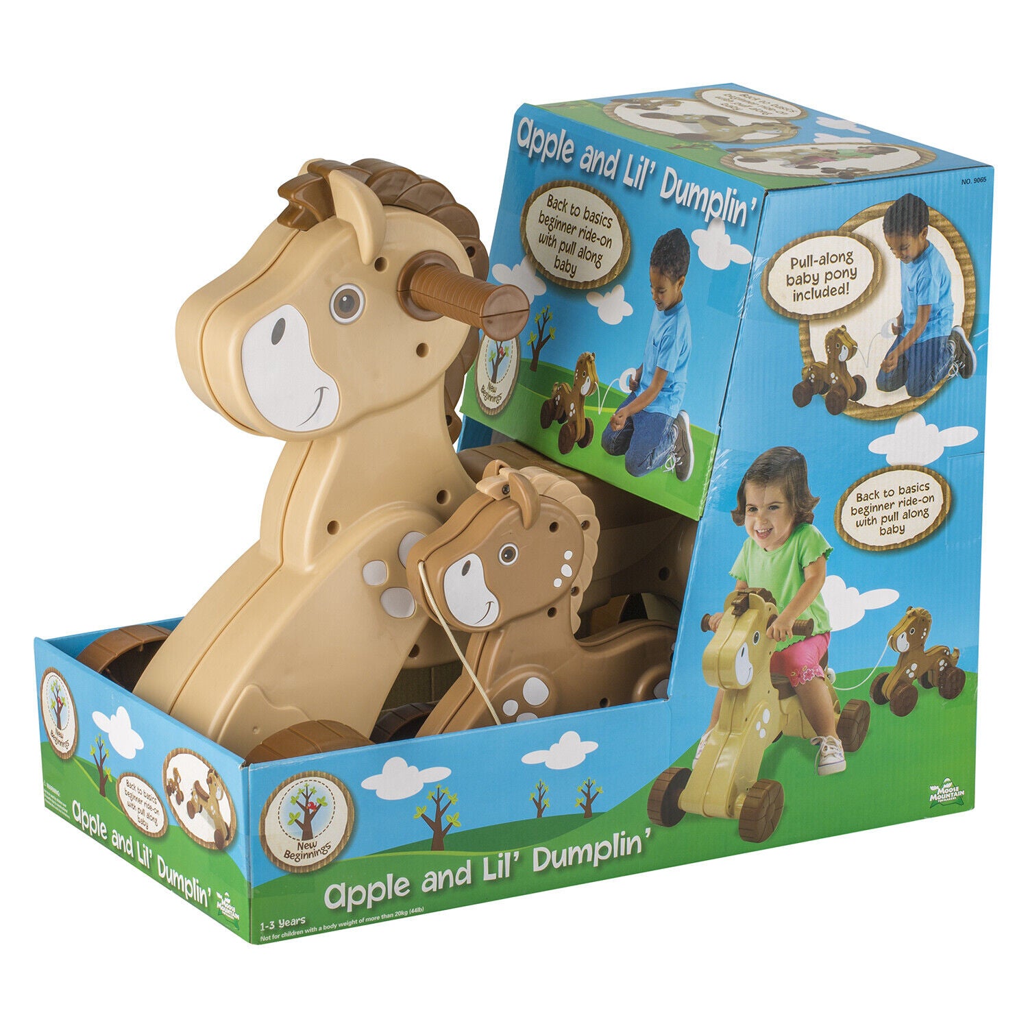 New Beginnings Ride-On Toy - Apple & Lil' Dumplin'
