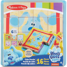 Melissa and Doug Blue's Clues & You! Cube Puzzle 16 pieces 3+