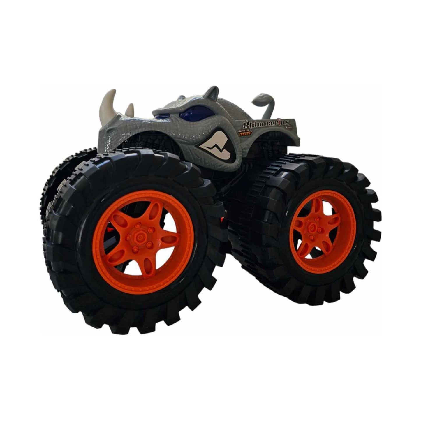 Grey Rhino Monster Truck Toy Product
