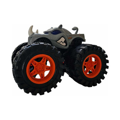 Grey Rhino Monster Truck Toy Product