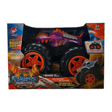 Purple Rhino Monster Truck Toy