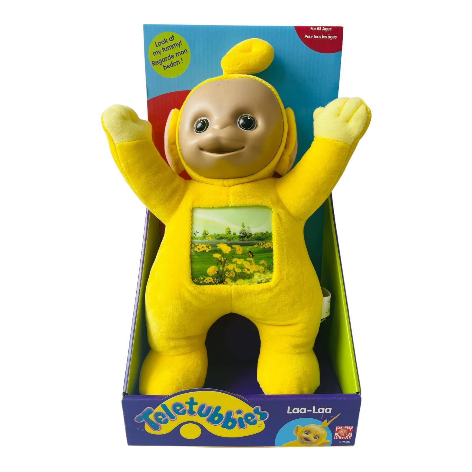 Teletubbies Plush Toy Laa Laa Toyland Treasures teletubbies-plush-toy-laa-laa-toyland-treasures