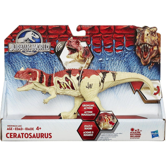 Hasbro Jurassic World Ceratosaurus Dinosaur with Sound and Lights 4+