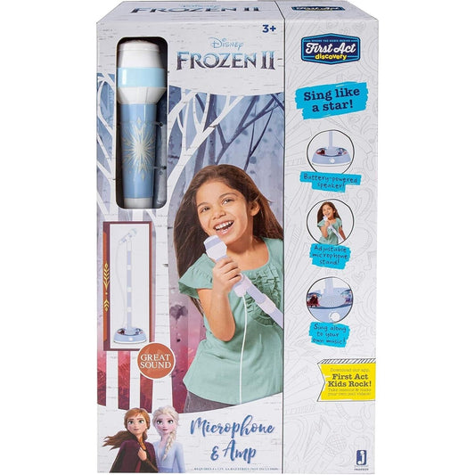 Jazware Disney Frozen Microphone and Amp Battery Powered 3+