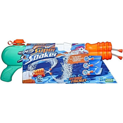 Nerf Super Soaker Hydro Frenzy Wild 3-In-1 Soaking Fun 6+