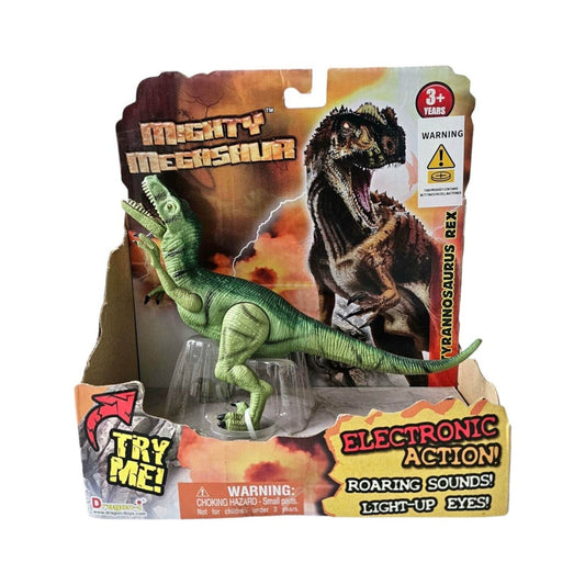 Mighty Megasaur Electronic Dinosaur Action Velociraptor