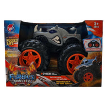Grey Rhino Monster Truck Toy