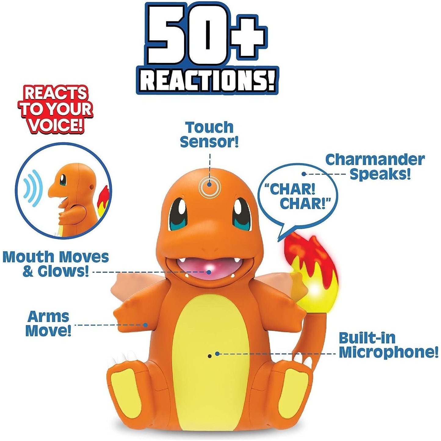 Pokemon Electronic & Interactive My Partner Charmander with Sound and Motion