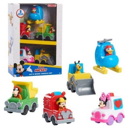 Disney Mickey Let's Work Vehicle Play Set 3+