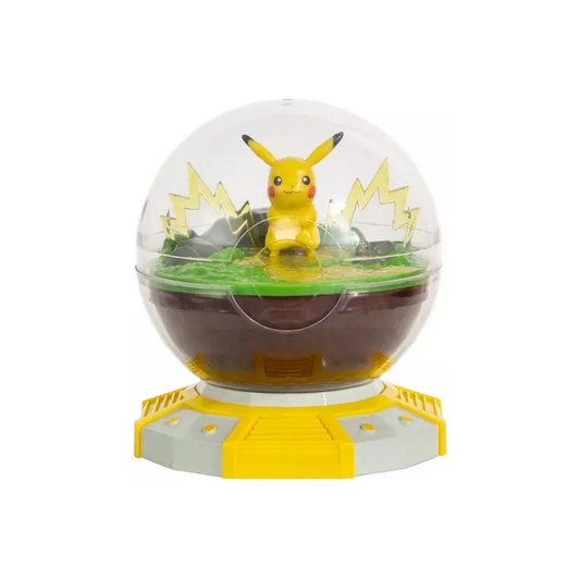 Pokemon Illuminated Terrarium Light Up Pikachu